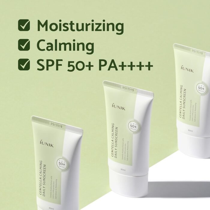 iUNIK - Centella Calming Daily Sunscreen  60ml - Image 2
