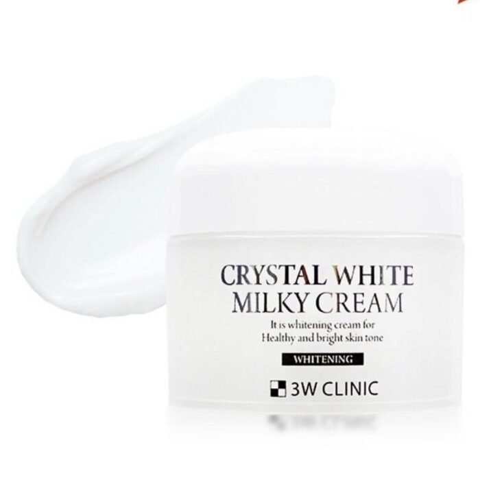 3W Clinic Crystal White Milky Cream 50g - Image 2