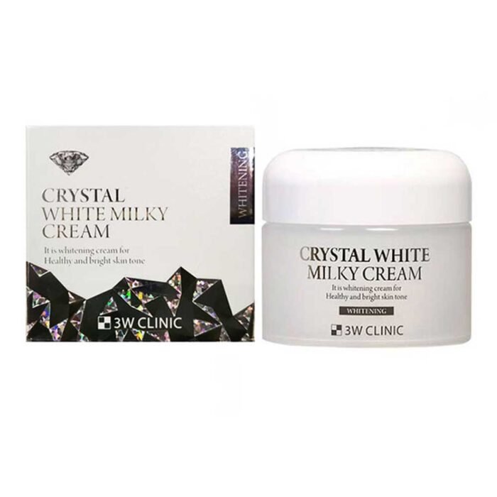 3W Clinic Crystal White Milky Cream 50g - Image 4